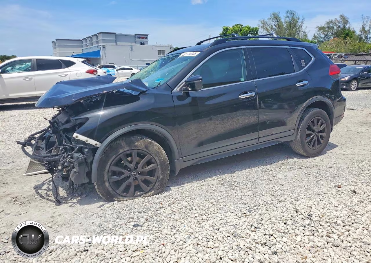 2017 Nissan Rogue Sv VIN:5N1AT2MT4HC826240 - 1