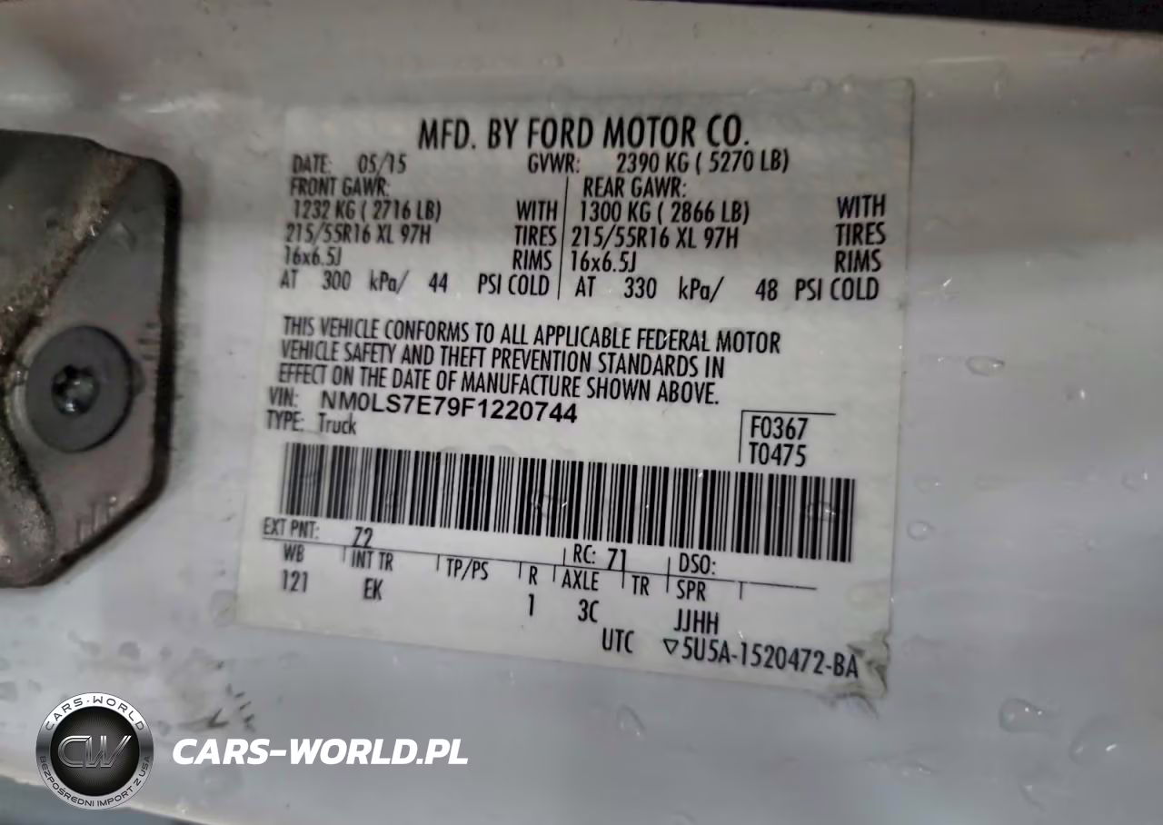 2015 Ford Transit Connect Xl VIN:NM0LS7E79F1220744 - 13