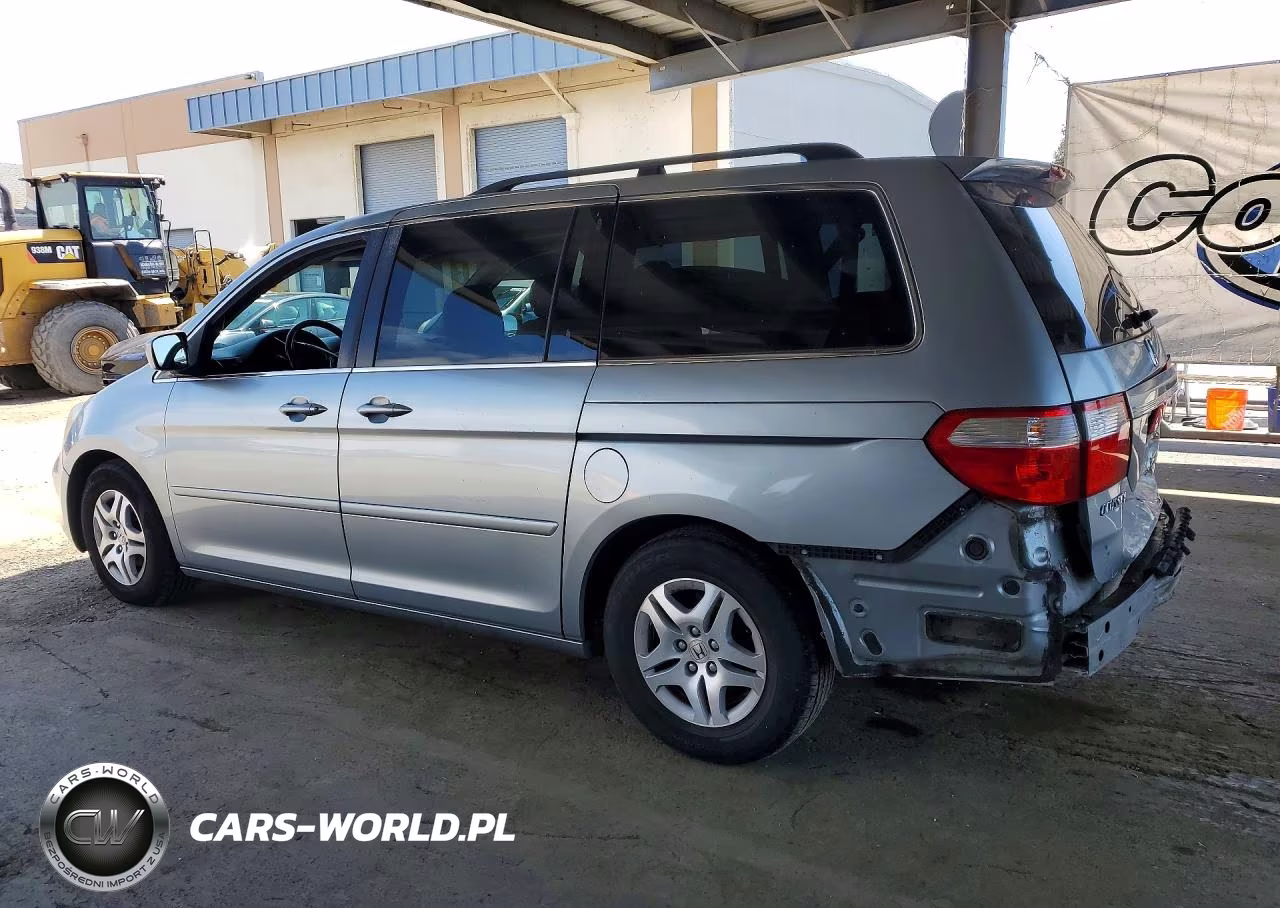 2007 Honda Odyssey Exl VIN:5FNRL38787B134431 - 2