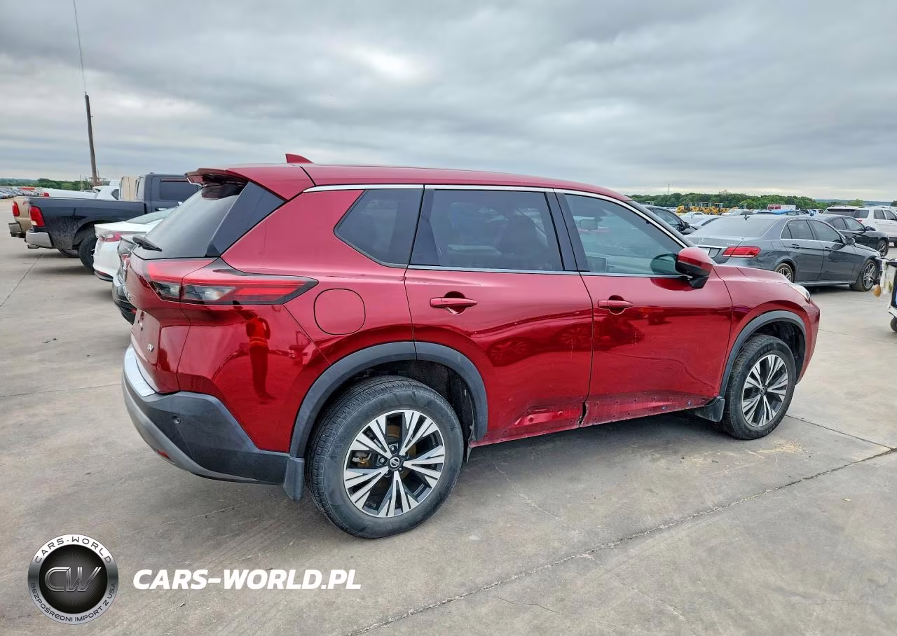 2021 Nissan Rogue Sv Fwd VIN:JN8AT3BA4MW003574 - 3