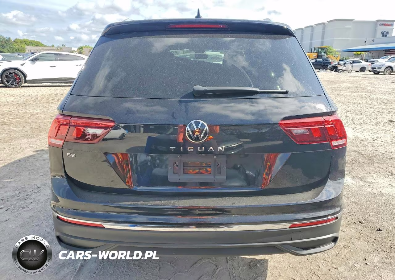 2022 Volkswagen Tiguan Se VIN:3VV3B7AX2NM060914 - 6