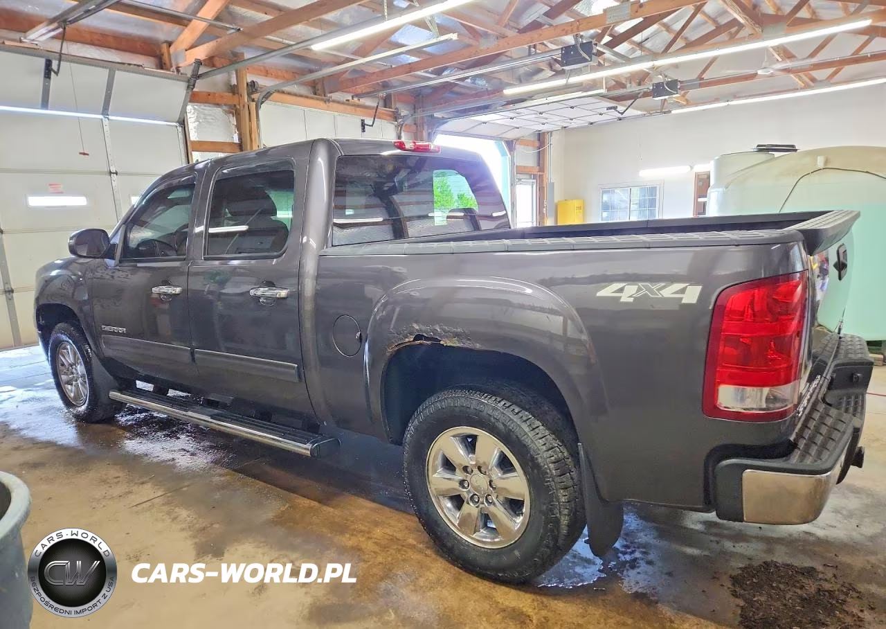 2010 GMC Sierra K1500 Sle VIN:3GTRKVE30AG249316 - 2