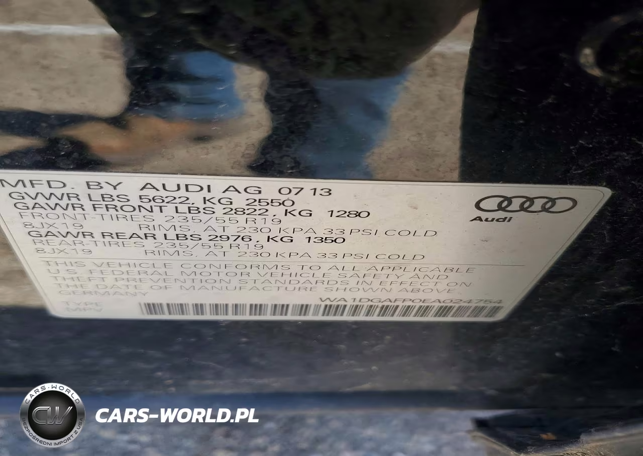 2014 Audi Q5 Premium Plus VIN:WA1DGAFP0EA024754 - 13