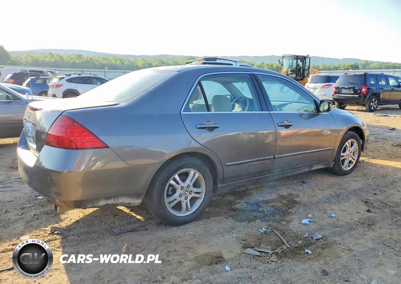2007 Honda Accord Ex VIN:1HGCM55717A018162 - 3