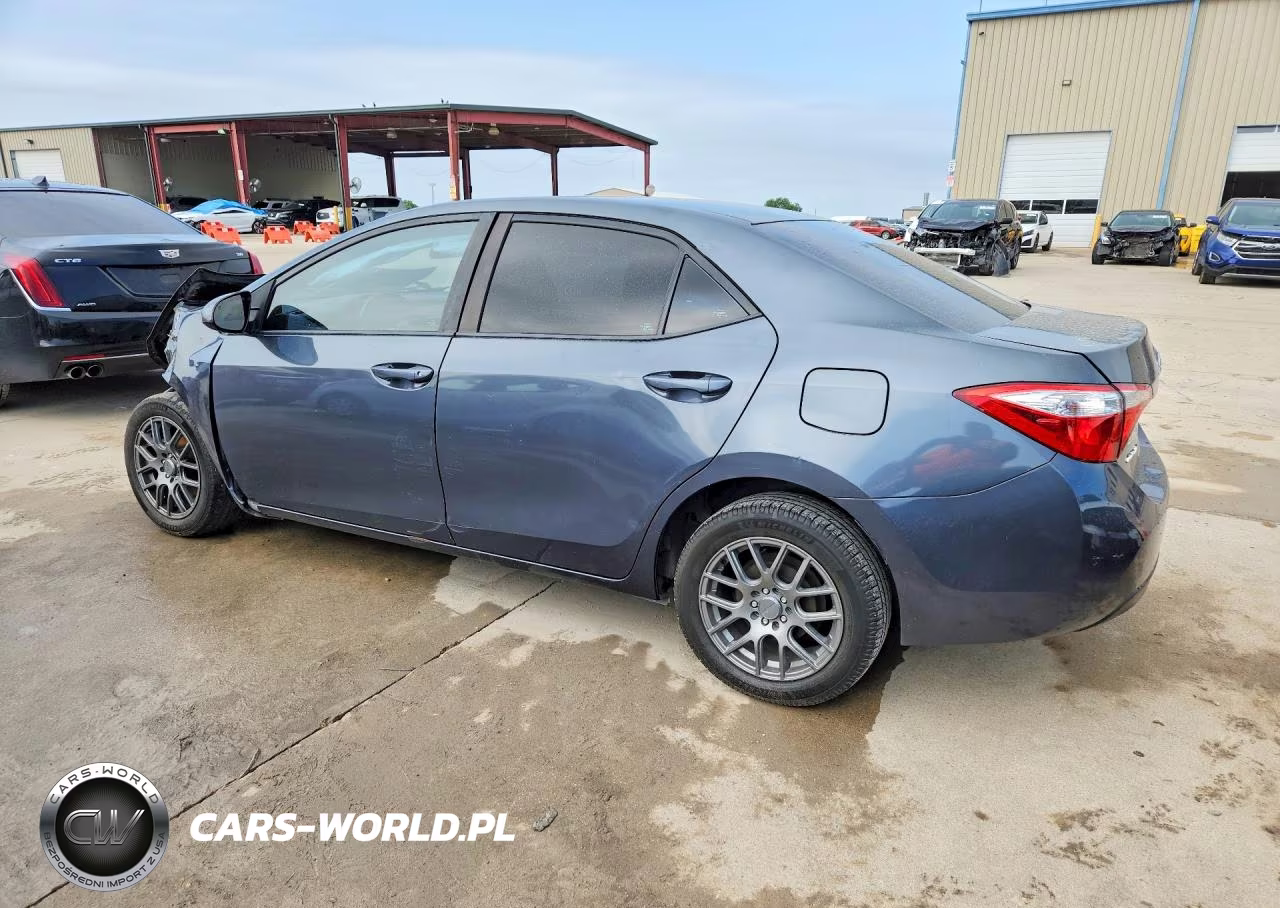 2015 Toyota Corolla Le VIN:5YFBURHE3FP296423 - 2