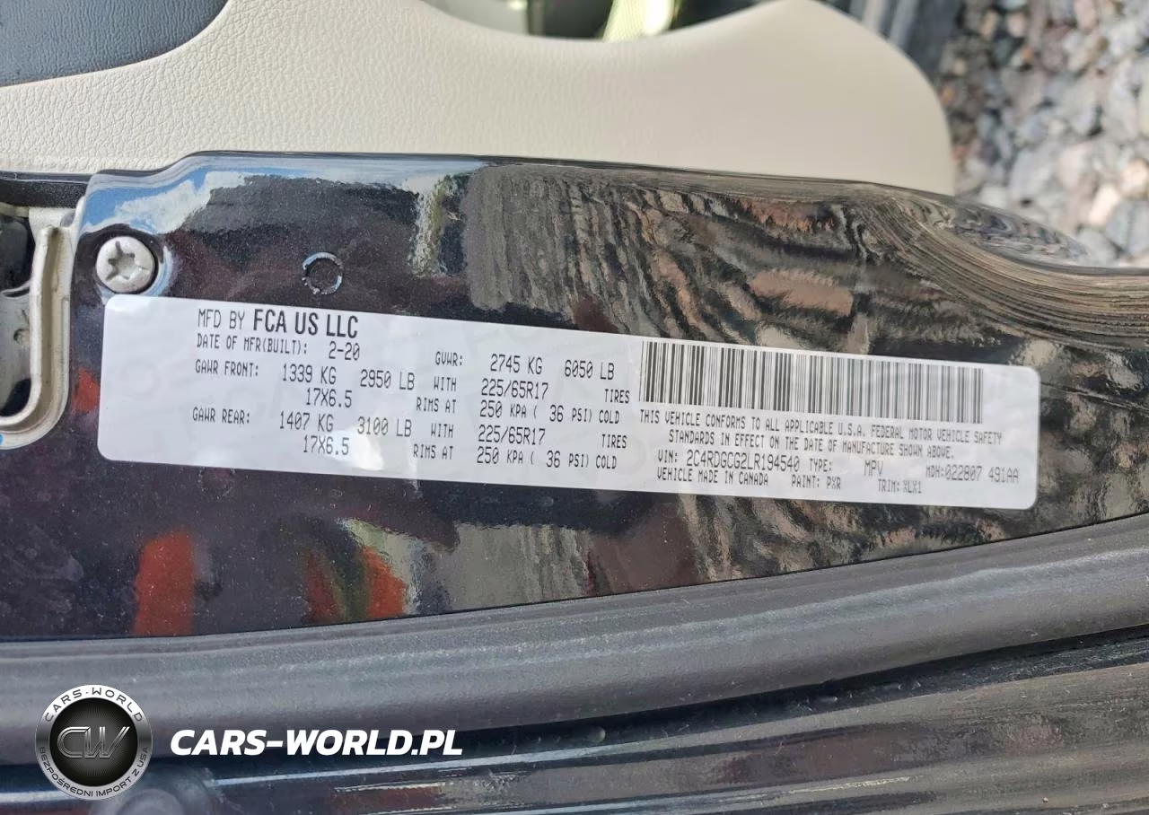 2020 Dodge Grand Caravan Sxt VIN:2C4RDGCG2LR194540 - 13