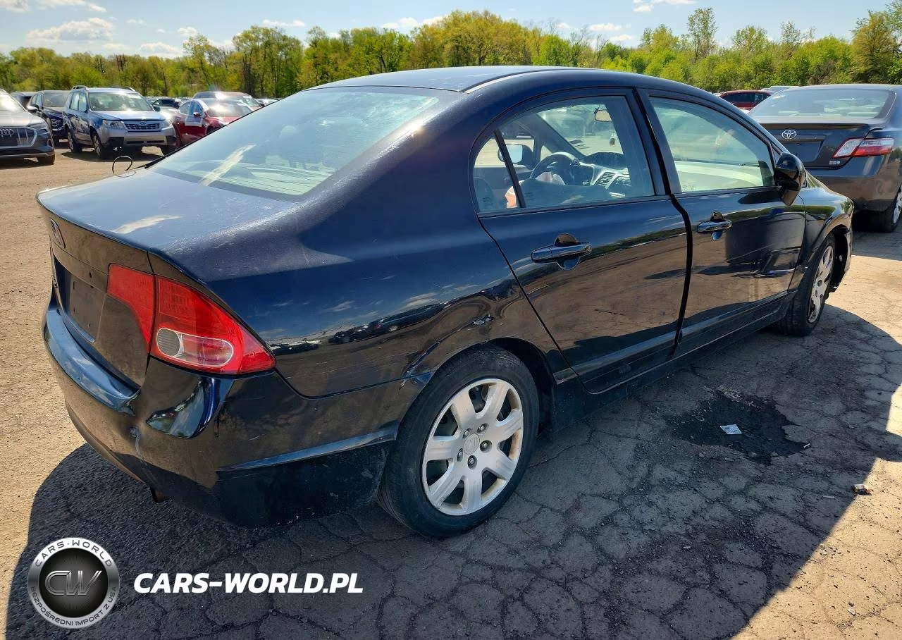 2008 Honda Civic Lx VIN:2HGFA16568H357367 - 3
