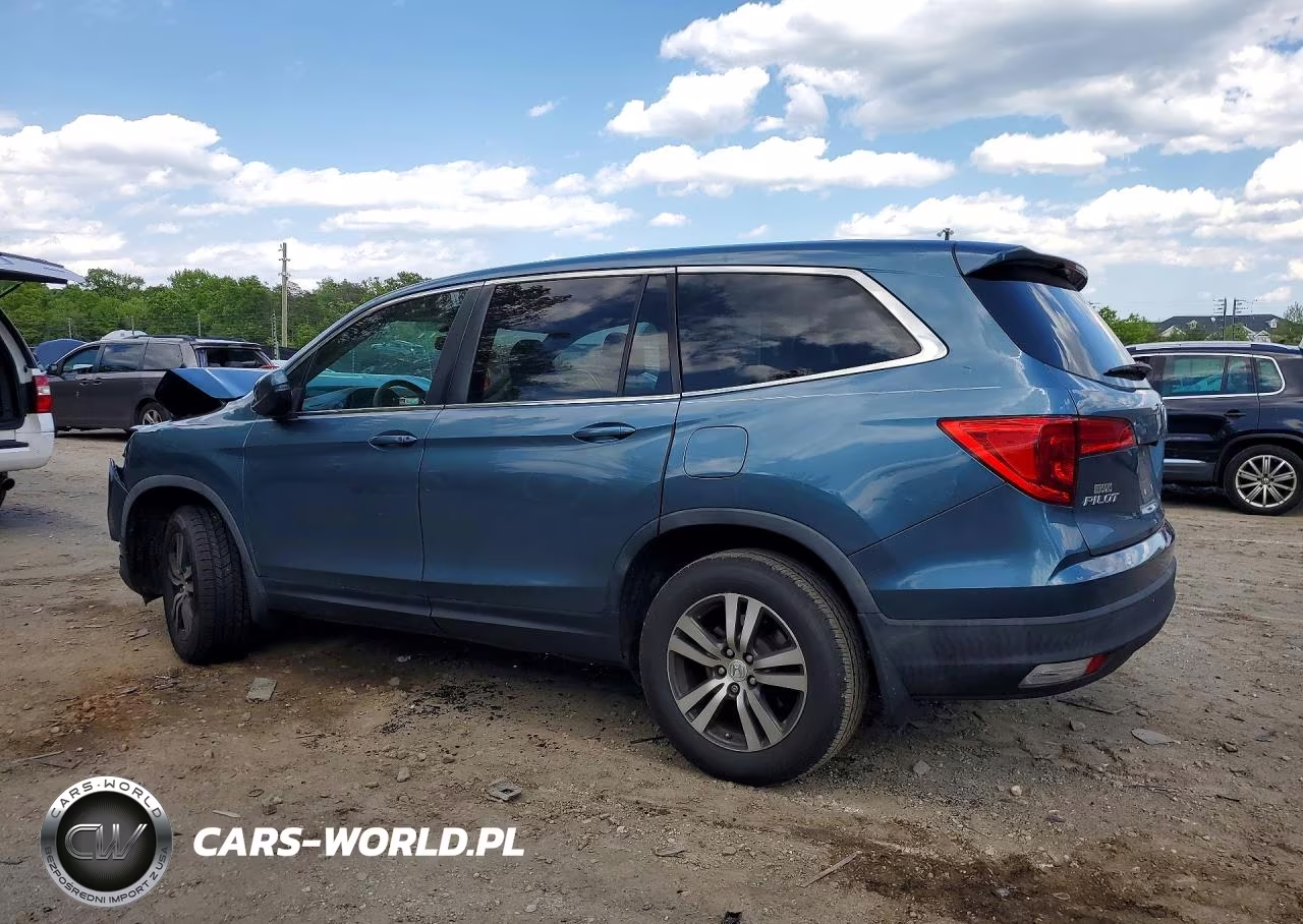 2018 Honda Pilot Exln VIN:5FNYF6H74JB053924 - 2
