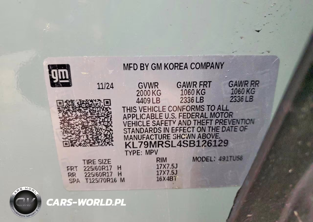 2025 Chevrolet Trailblazer Lt VIN:KL79MRSL4SB126129 - 13