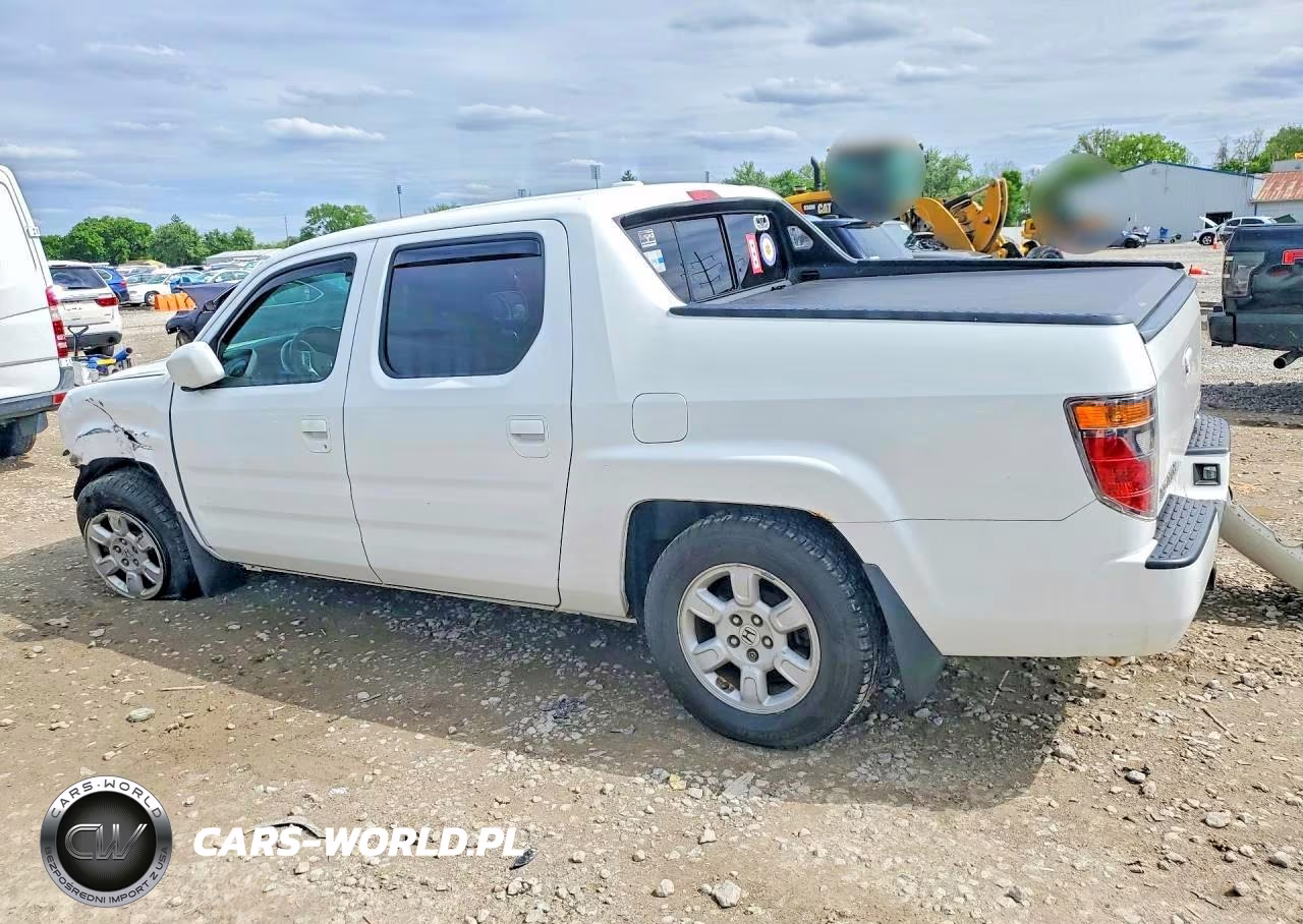 2007 Honda Ridgeline Rtl VIN:2HJYK16517H520408 - 2