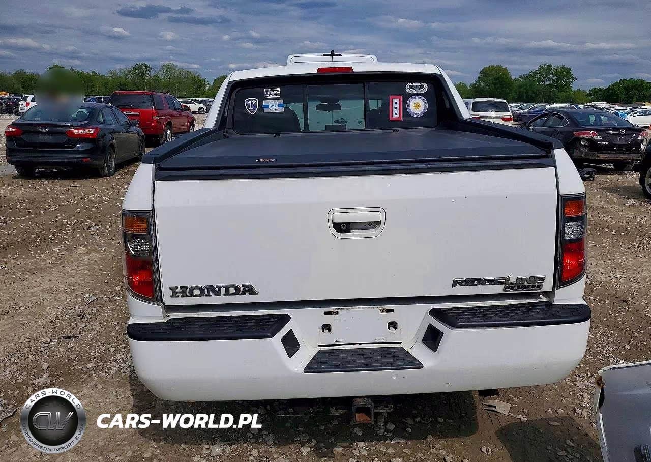 2007 Honda Ridgeline Rtl VIN:2HJYK16517H520408 - 6