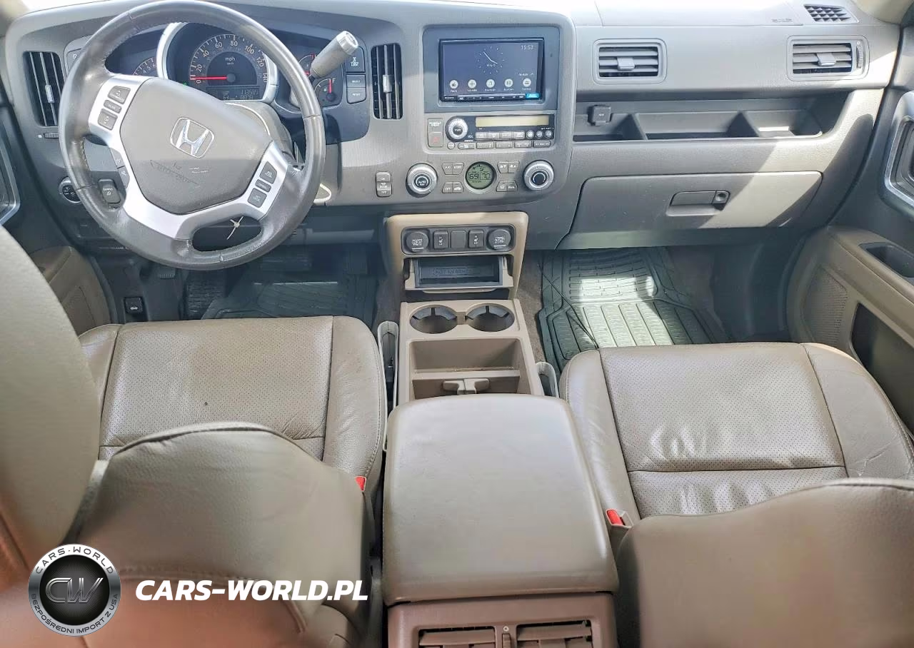 2007 Honda Ridgeline Rtl VIN:2HJYK16517H520408 - 8