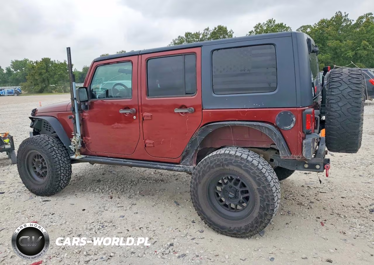 2008 Jeep Wrangler Unlimited Sahara VIN:1J8GA59108L600816 - 2