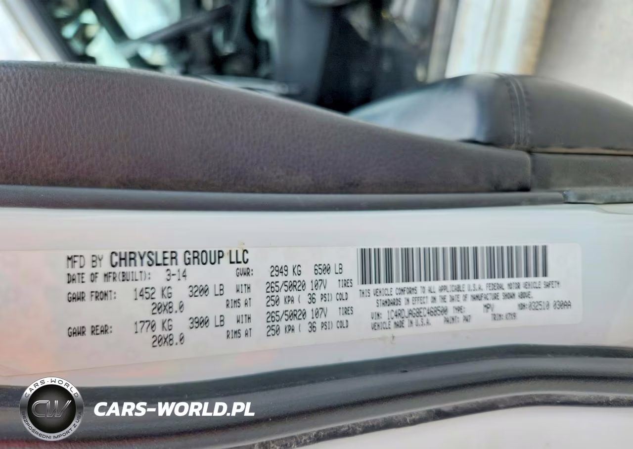 2014 Dodge Durango Sxt VIN:1C4RDJAG8EC468500 - 13