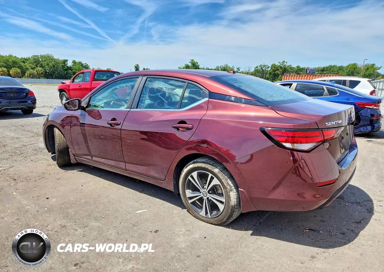 2020 Nissan Sentra Sv VIN:3N1AB8CV8LY227535 - 2