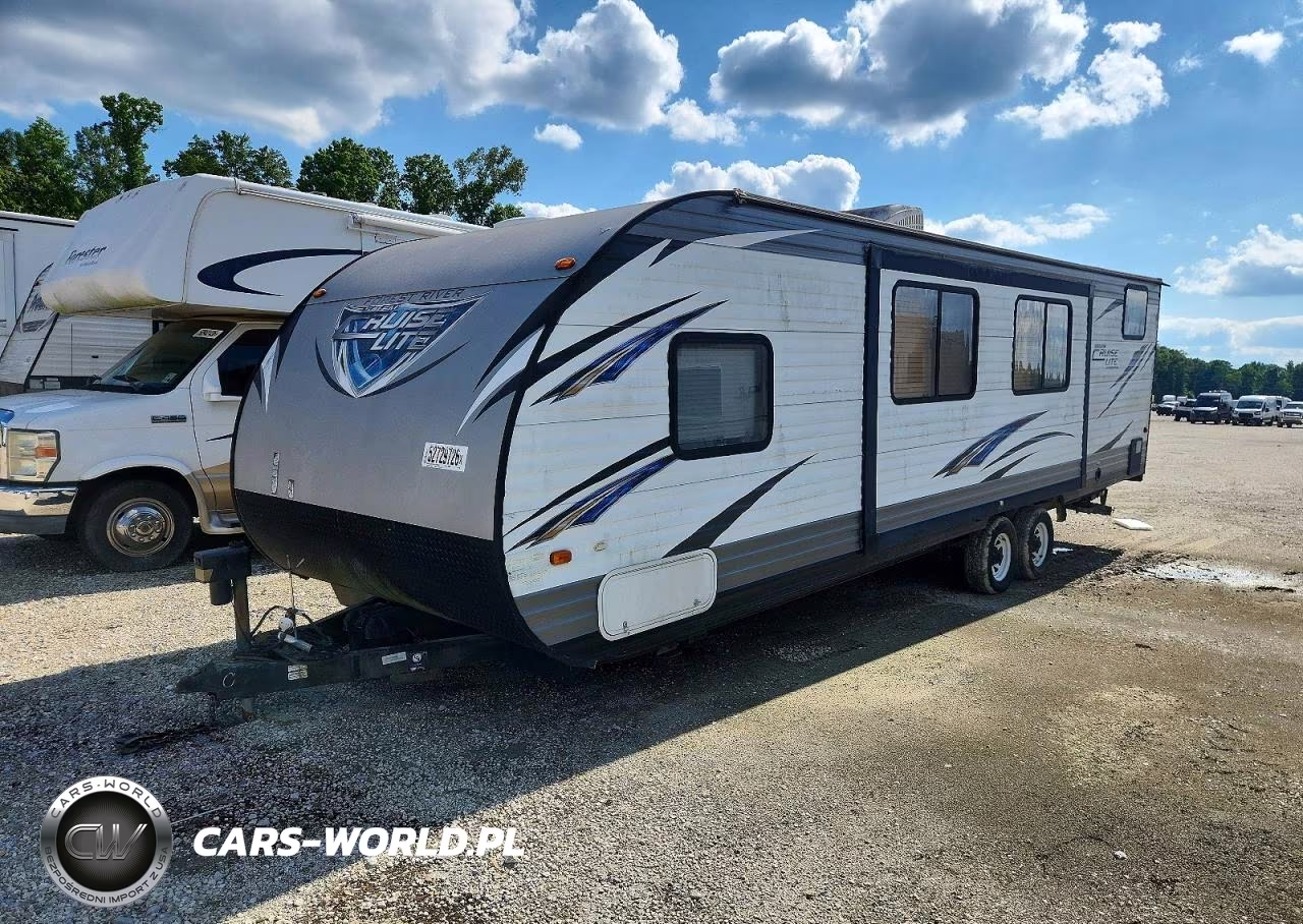2017 Forest River Cruise Lite Camper VIN:4X4TSMB22H7411880 - 2