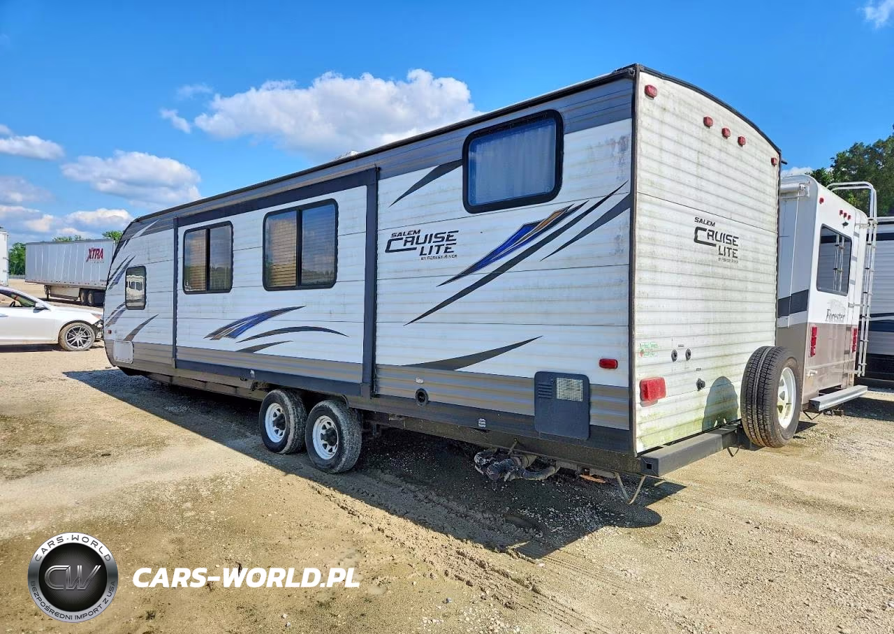 2017 Forest River Cruise Lite Camper VIN:4X4TSMB22H7411880 - 3
