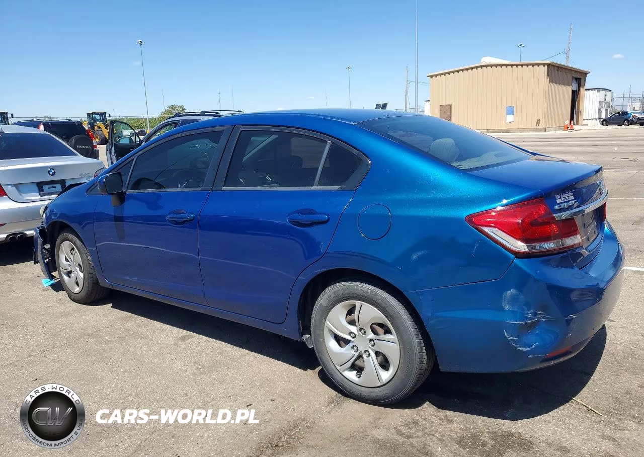 2014 Honda Civic Lx VIN:19XFB2F55EE216833 - 2