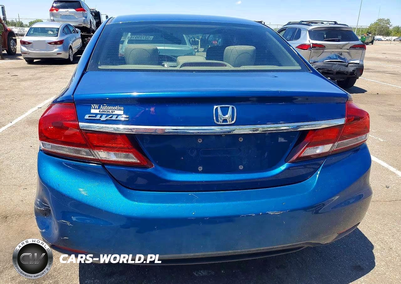 2014 Honda Civic Lx VIN:19XFB2F55EE216833 - 6