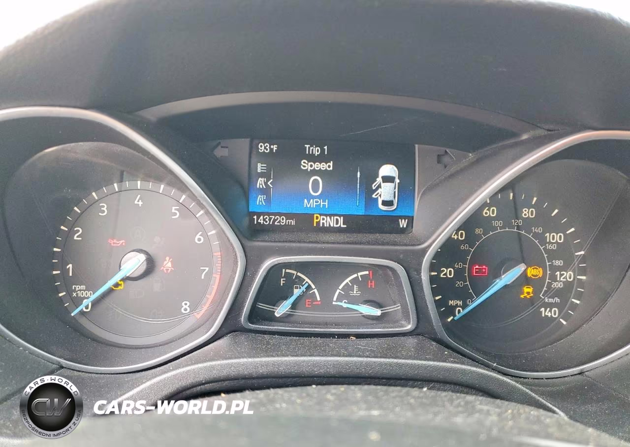 2017 Ford Focus Se VIN:1FADP3F28HL297414 - 9