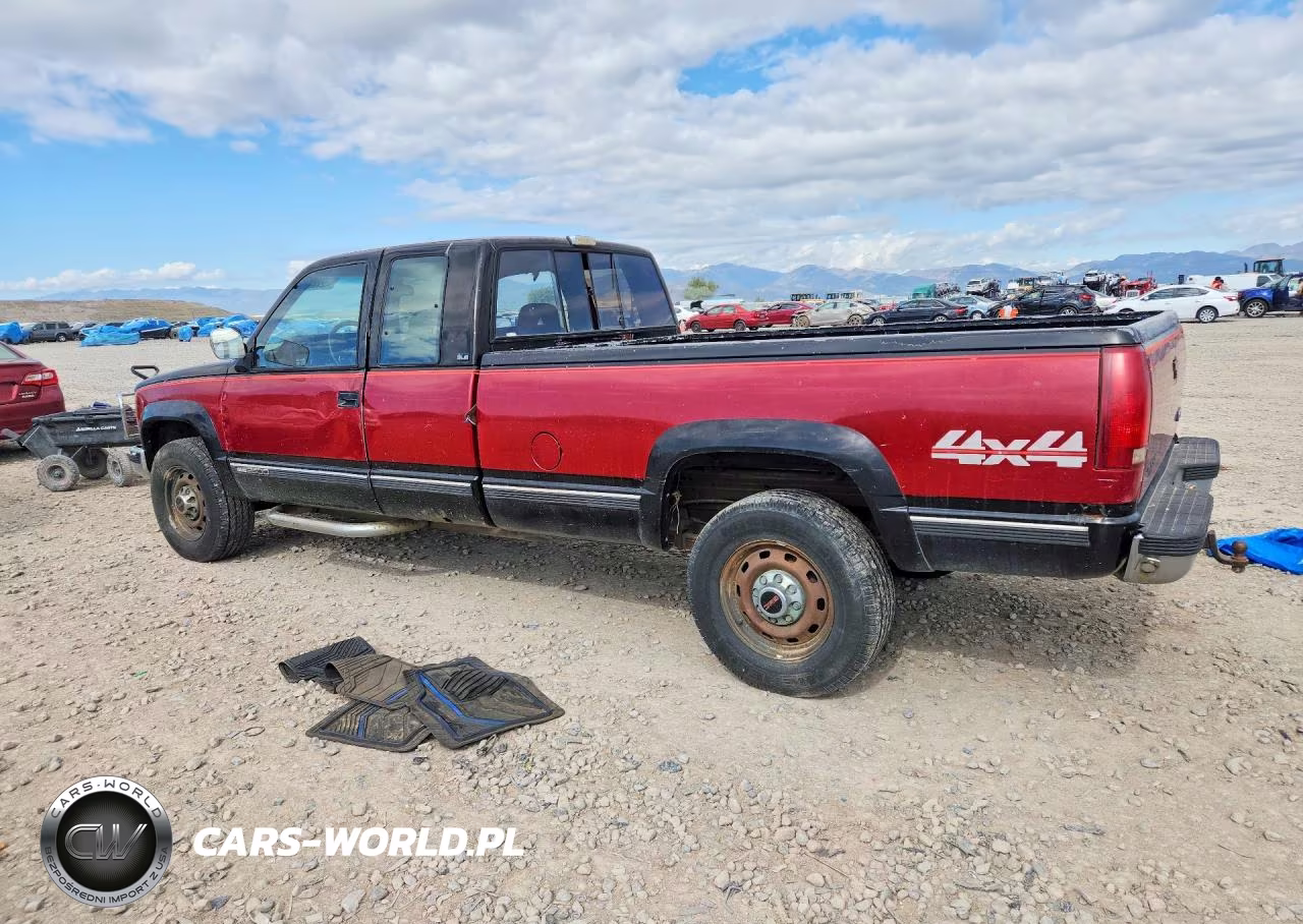 1992 GMC Sierra K2500 VIN:2GTGK29KXN1505435 - 2