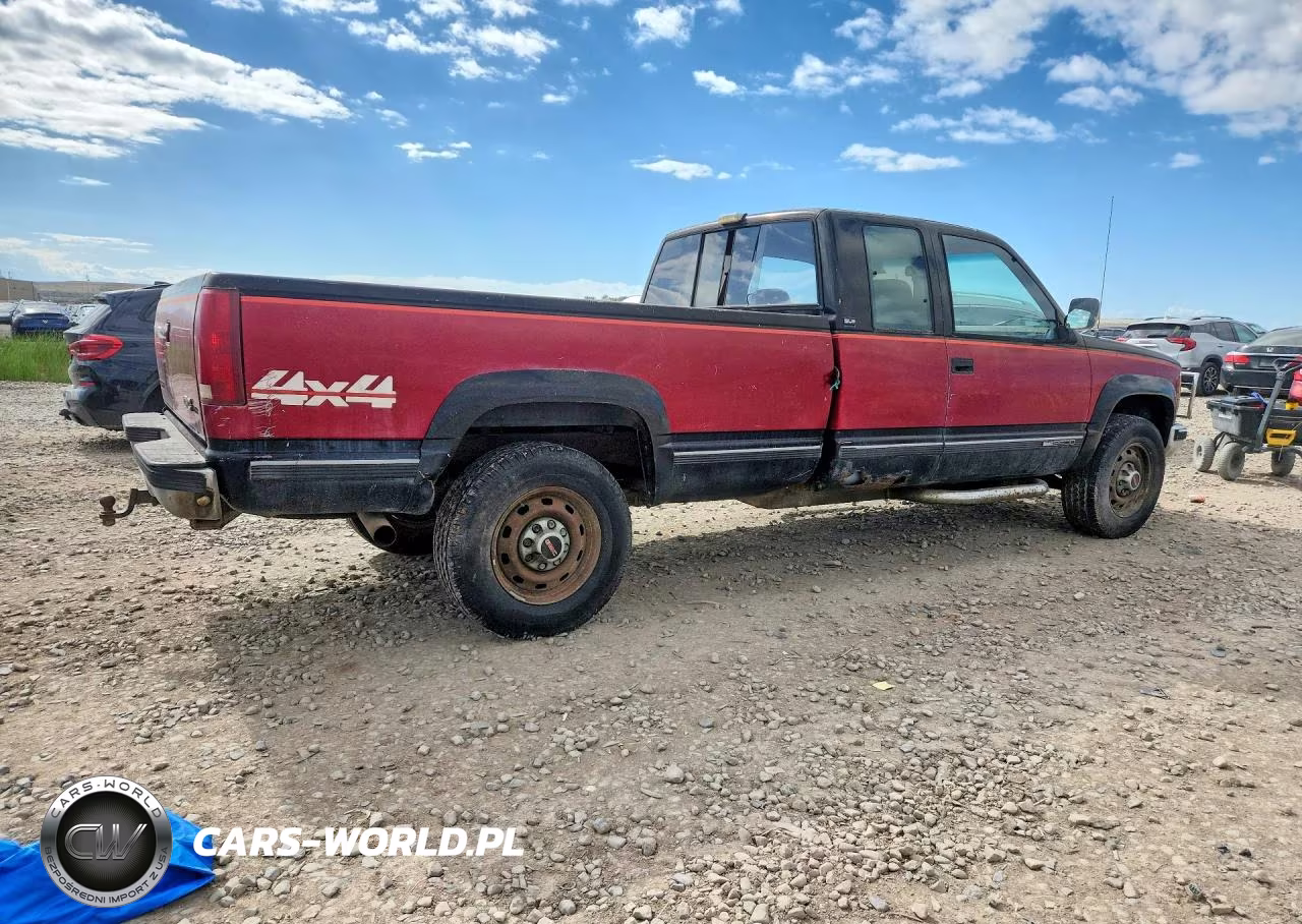 1992 GMC Sierra K2500 VIN:2GTGK29KXN1505435 - 3