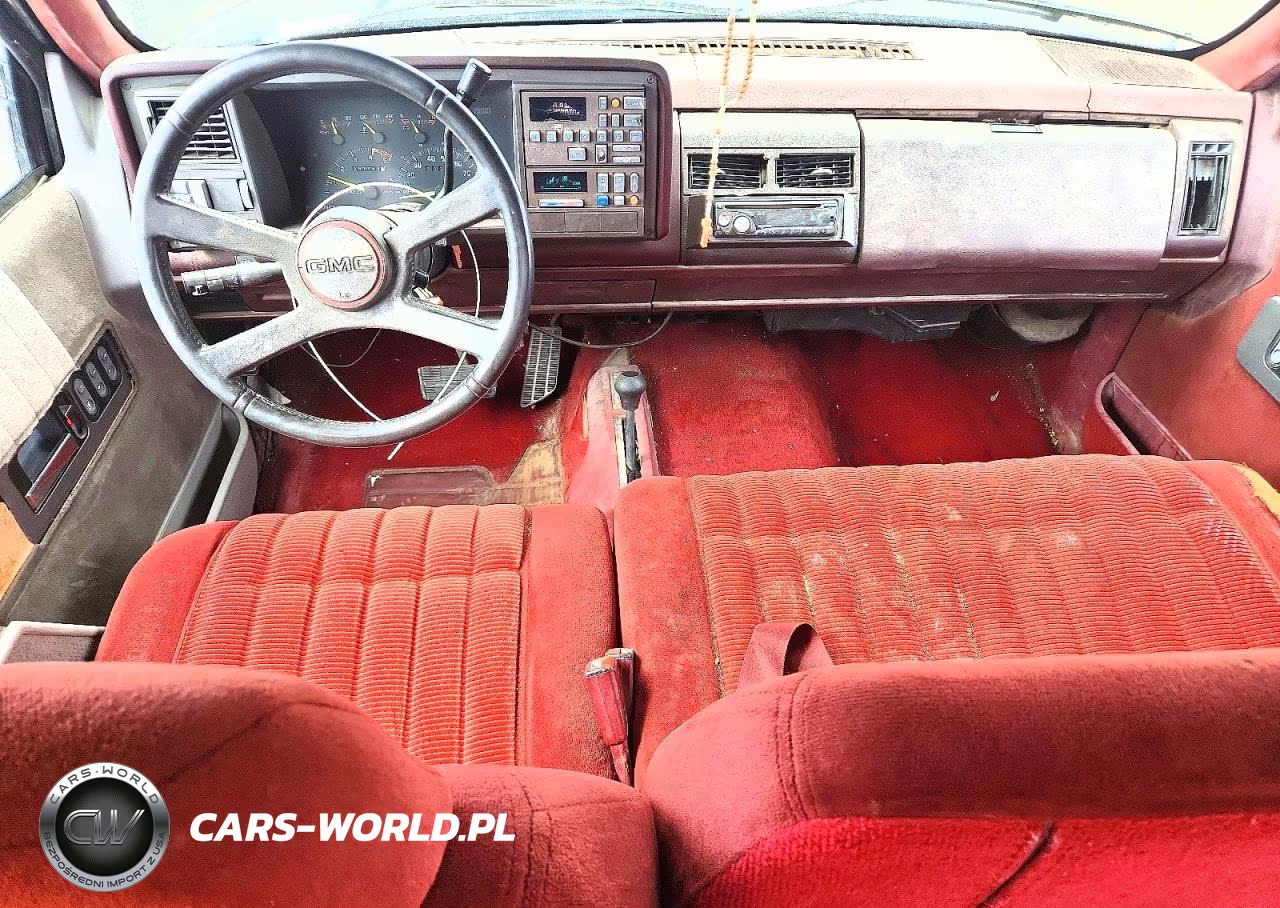 1992 GMC Sierra K2500 VIN:2GTGK29KXN1505435 - 8