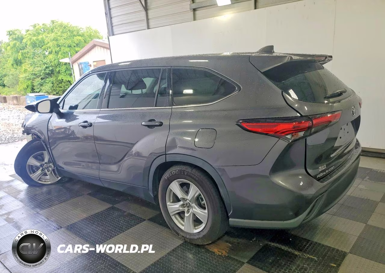 2022 Toyota Highlander L VIN:5TDCZRAH8NS099666 - 2