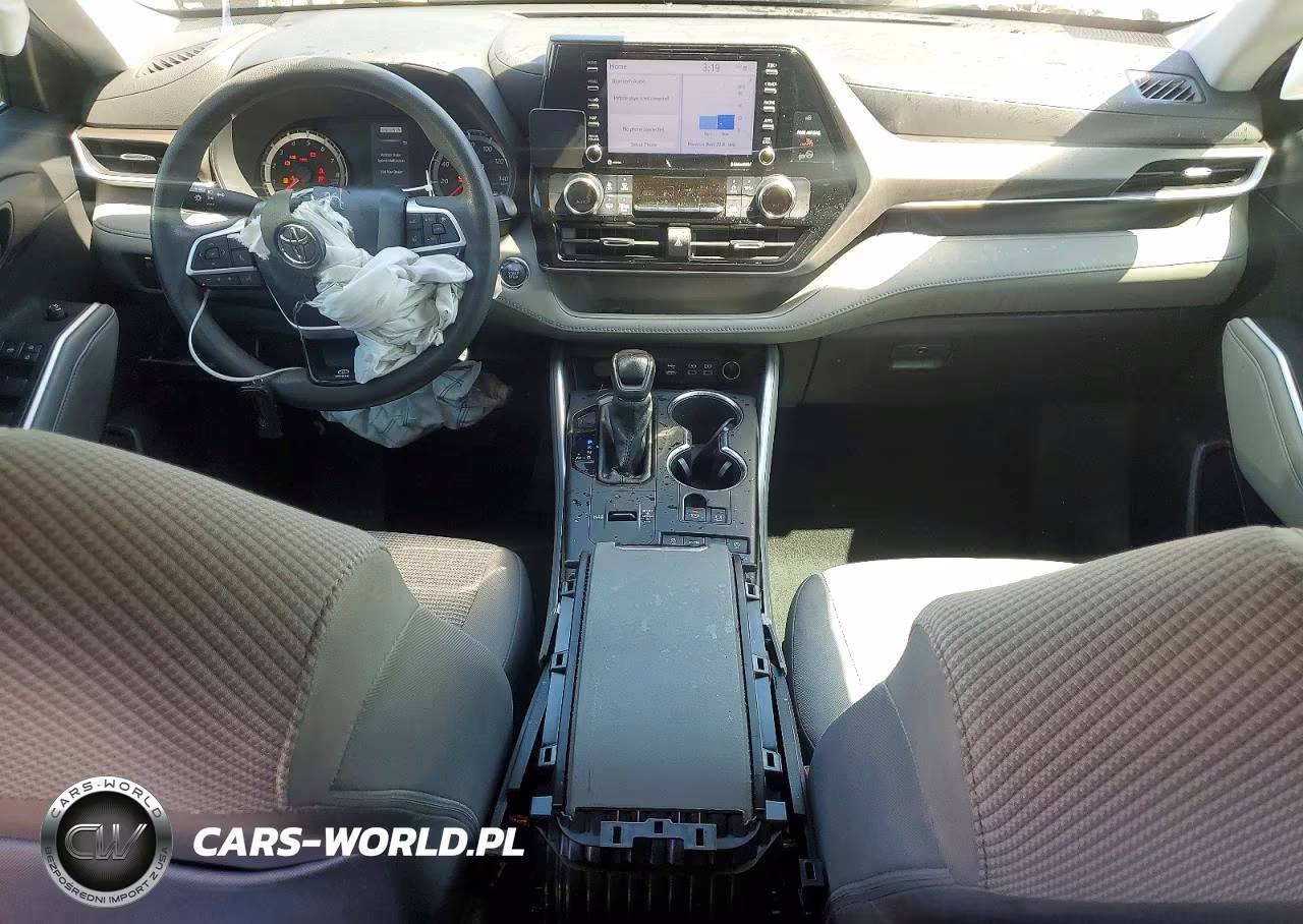 2022 Toyota Highlander L VIN:5TDCZRAH8NS099666 - 8