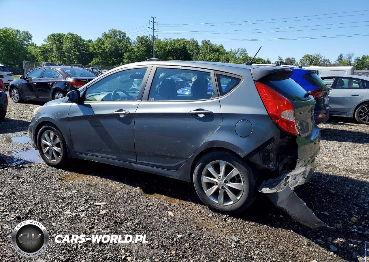 2013 Hyundai Accent Se VIN:KMHCU5AE9DU092017 - 2