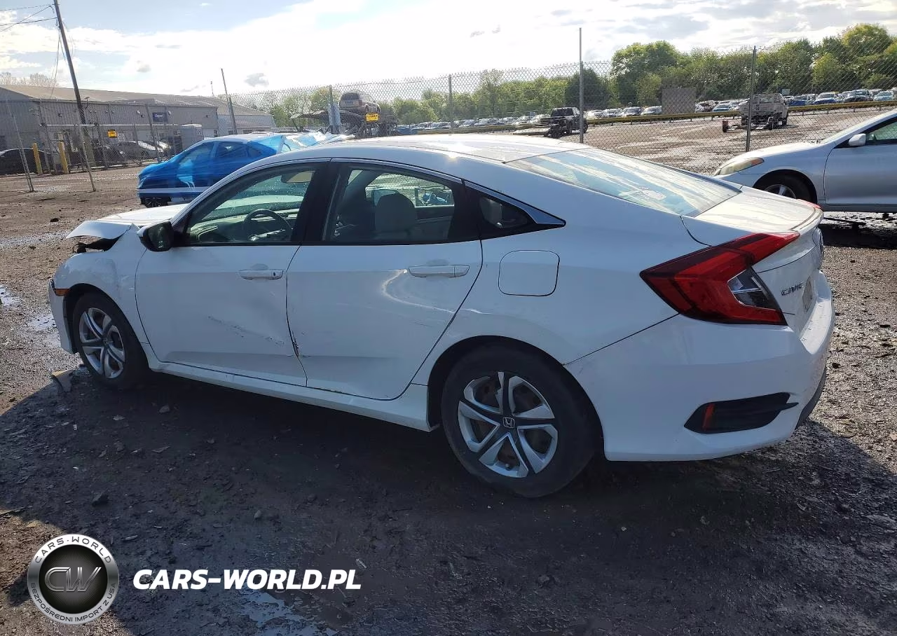 2018 Honda Civic Lx VIN:19XFC2F5XJE202837 - 2