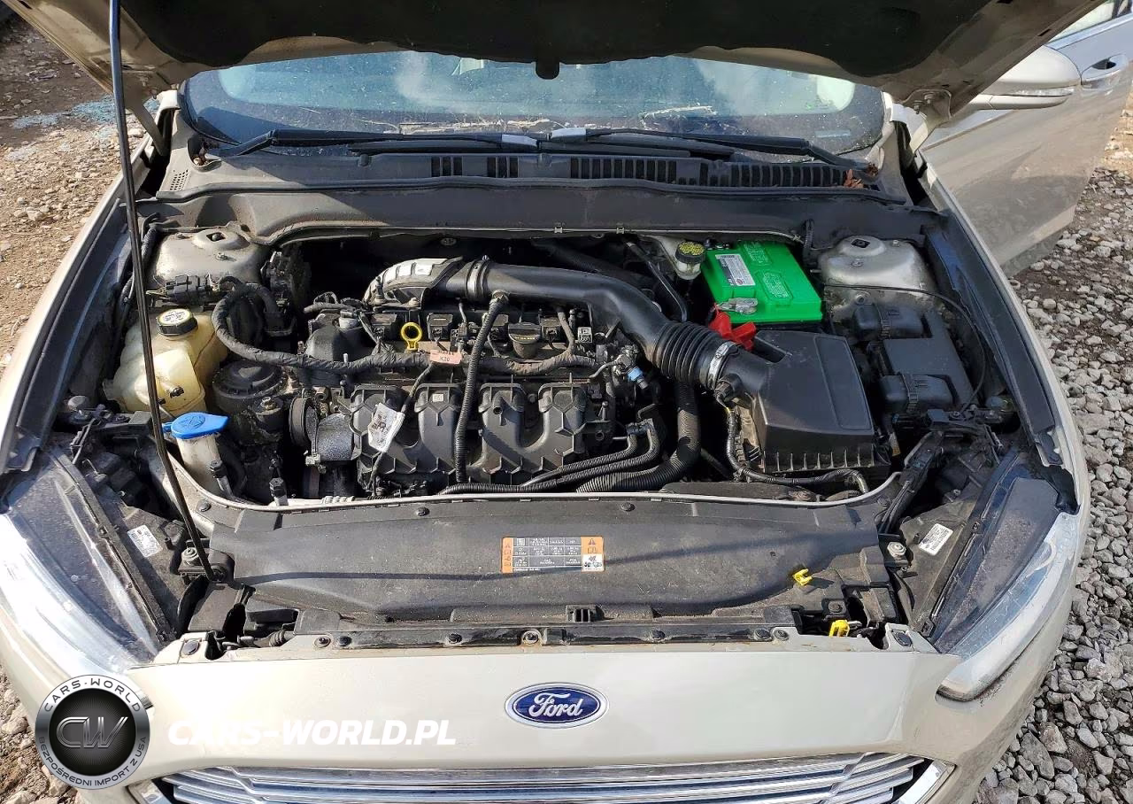 2016 Ford Fusion Titanium VIN:3FA6P0K93GR197411 - 11