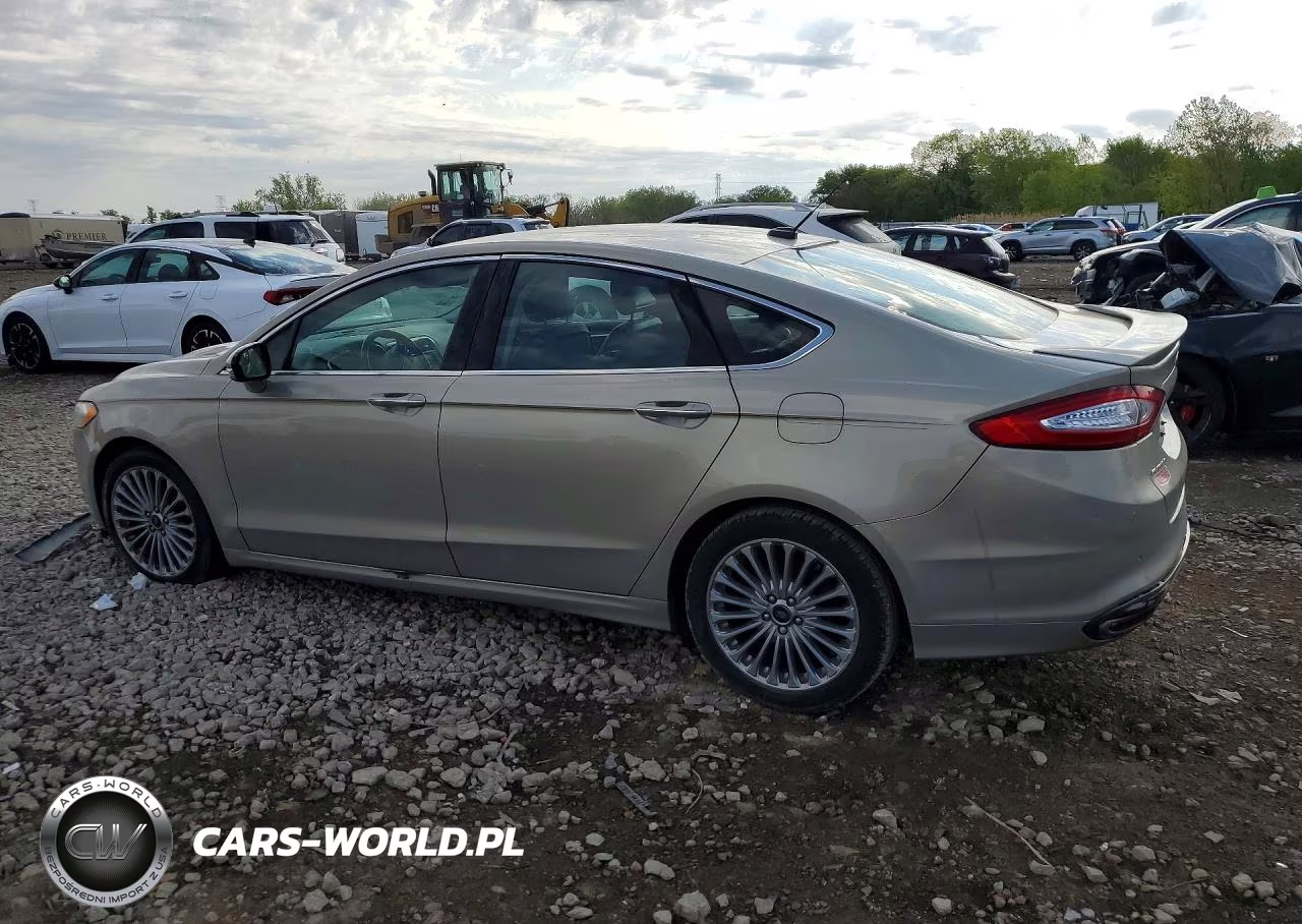 2016 Ford Fusion Titanium VIN:3FA6P0K93GR197411 - 2