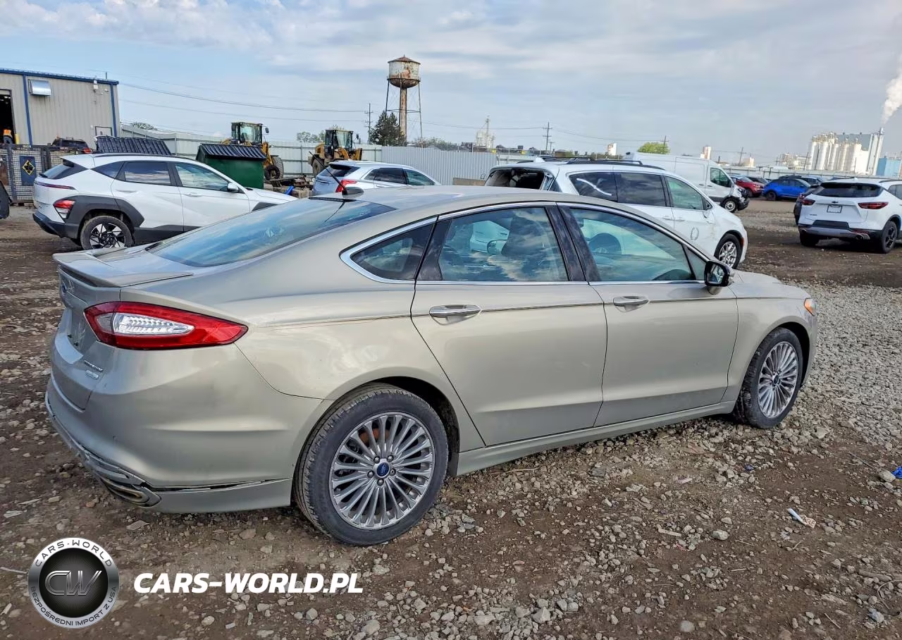 2016 Ford Fusion Titanium VIN:3FA6P0K93GR197411 - 3