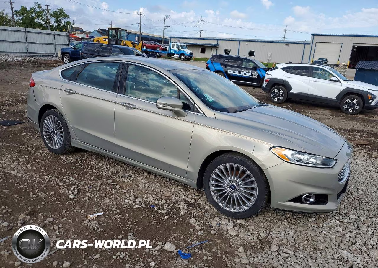 2016 Ford Fusion Titanium VIN:3FA6P0K93GR197411 - 4