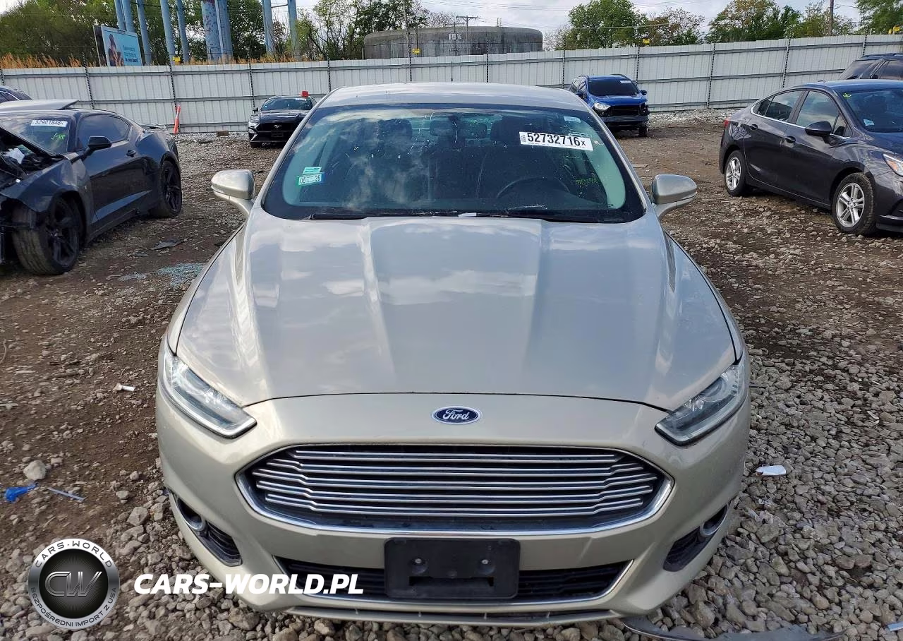 2016 Ford Fusion Titanium VIN:3FA6P0K93GR197411 - 5