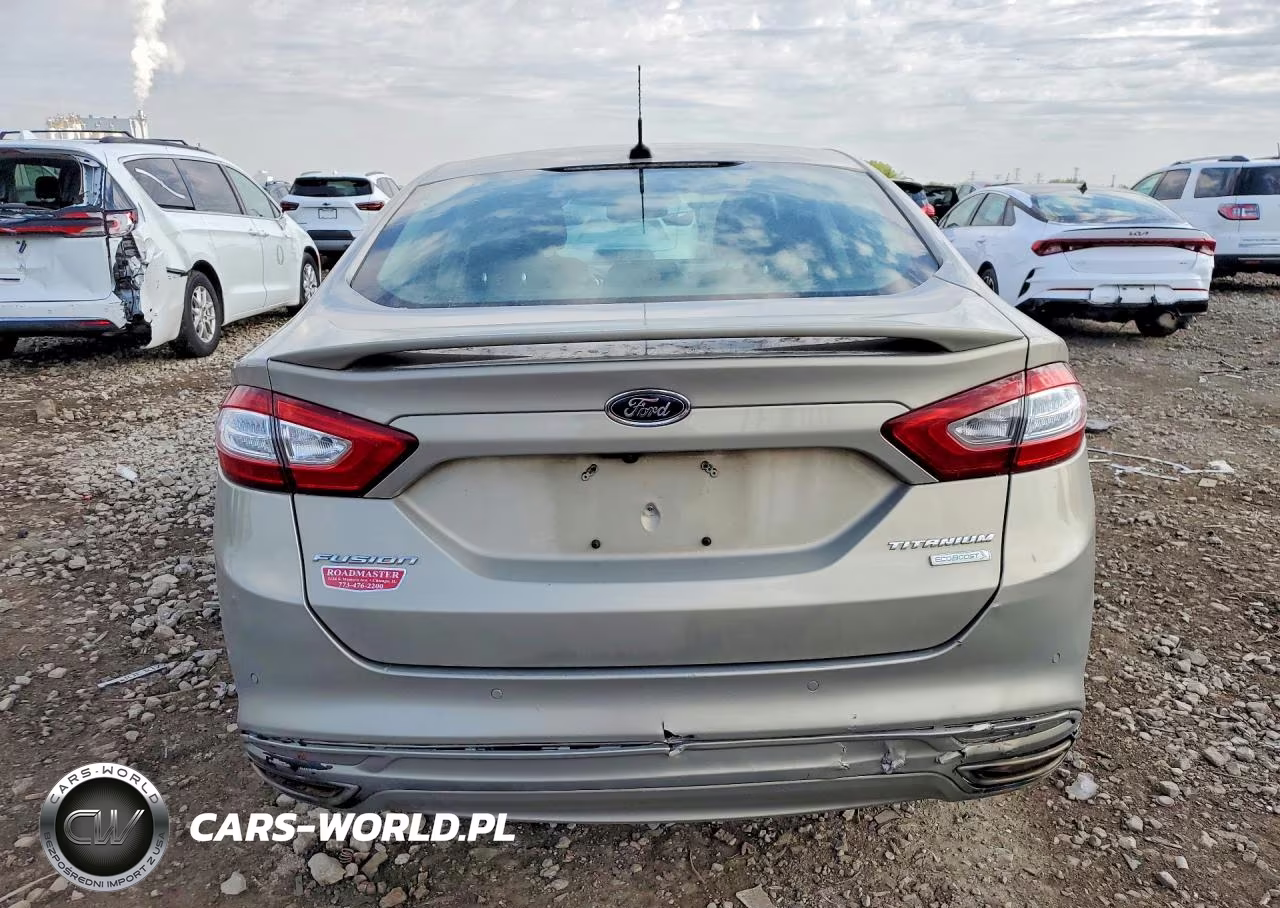 2016 Ford Fusion Titanium VIN:3FA6P0K93GR197411 - 6