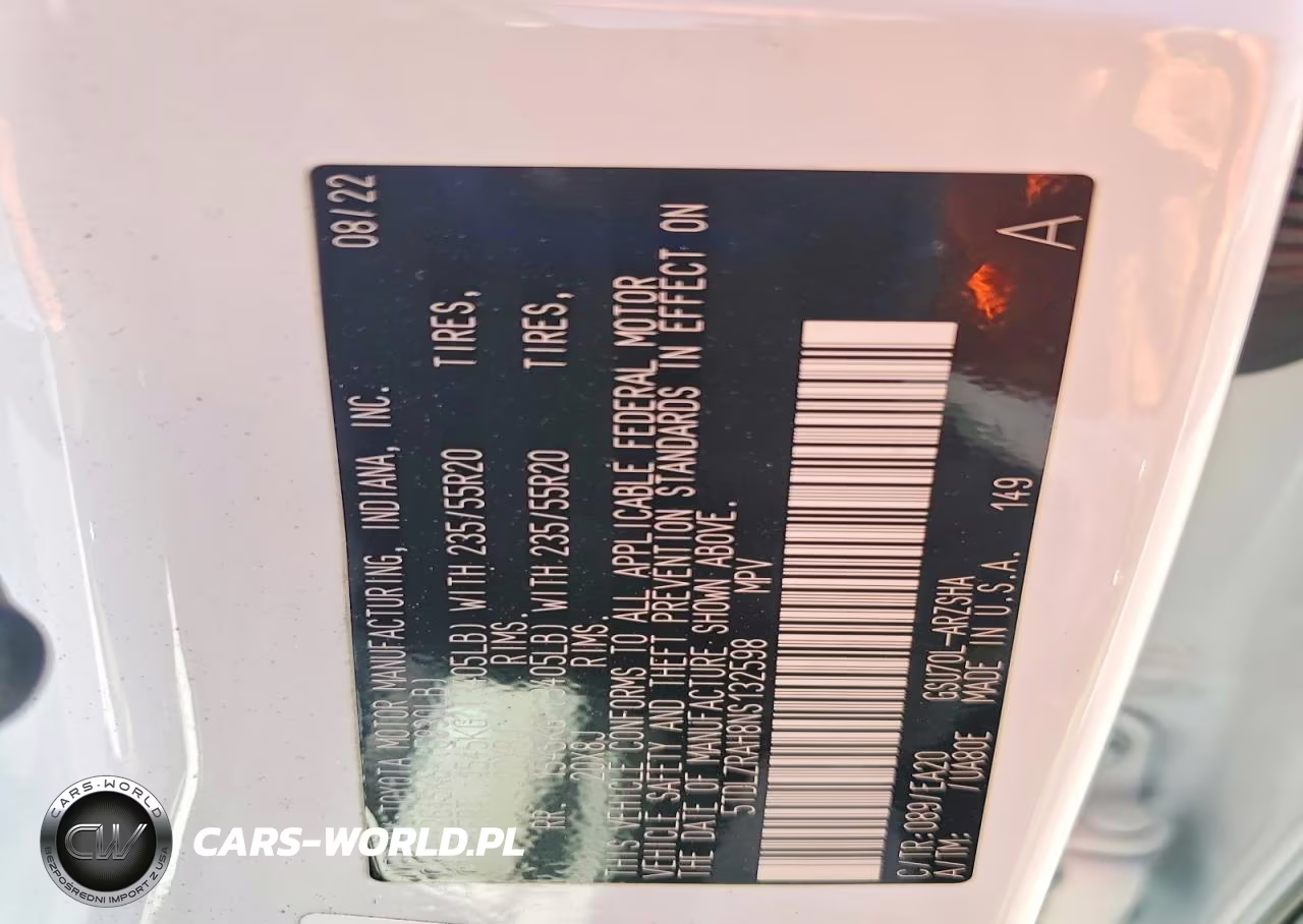 2022 Toyota Highlander Xse VIN:5TDLZRAH8NS132598 - 13