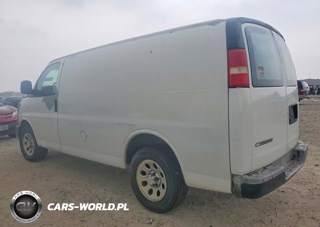 2010 Chevrolet Express 1500 Cargo Delivery Van VIN:1GCUGADX1A1157896 - 2