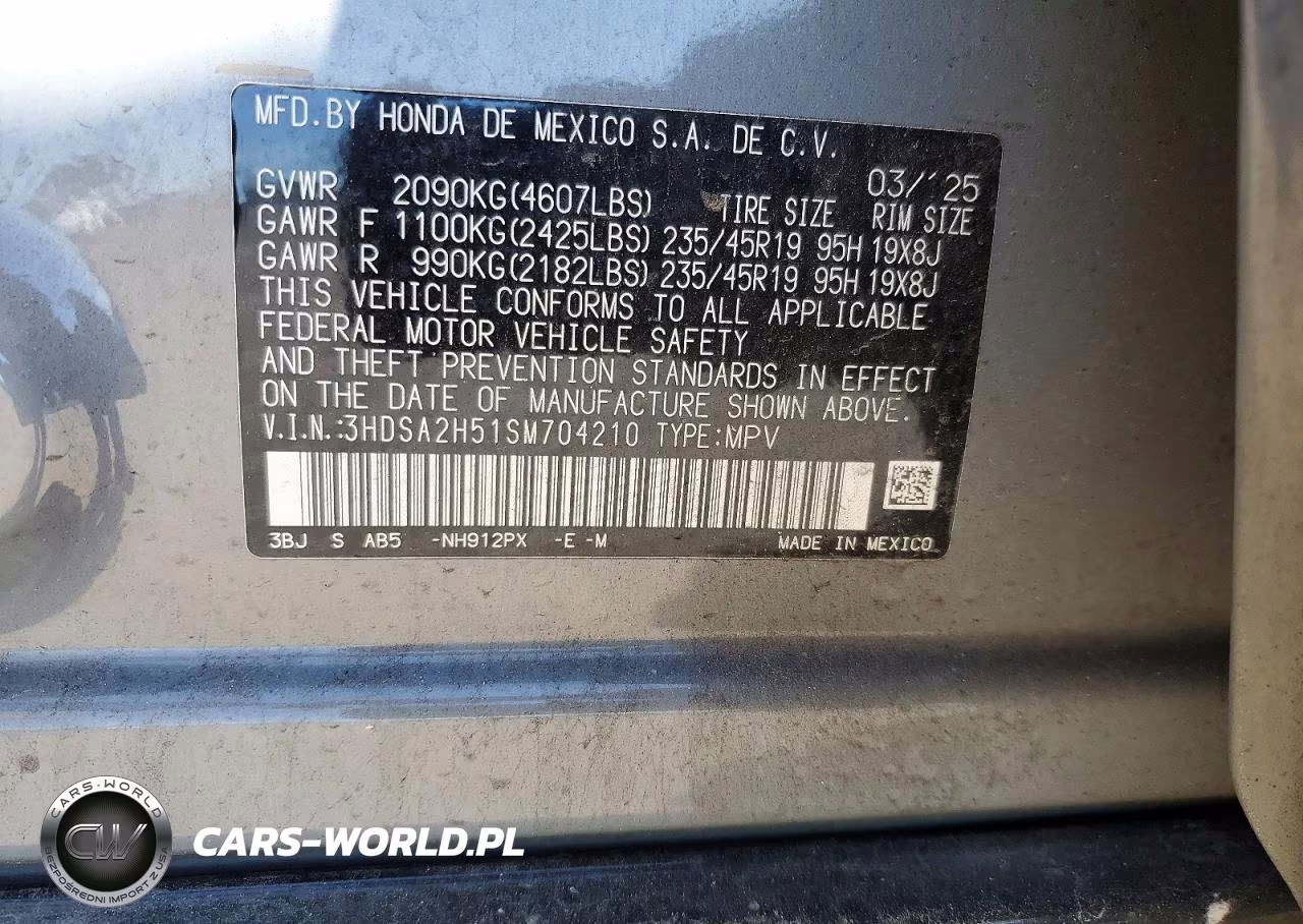 2025 Acura Adx A-Spec VIN:3HDSA2H51SM704210 - 13