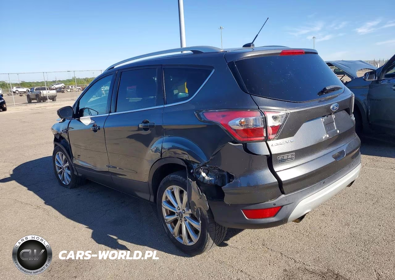 2017 Ford Escape Titanium VIN:1FMCU0JDXHUA31517 - 2