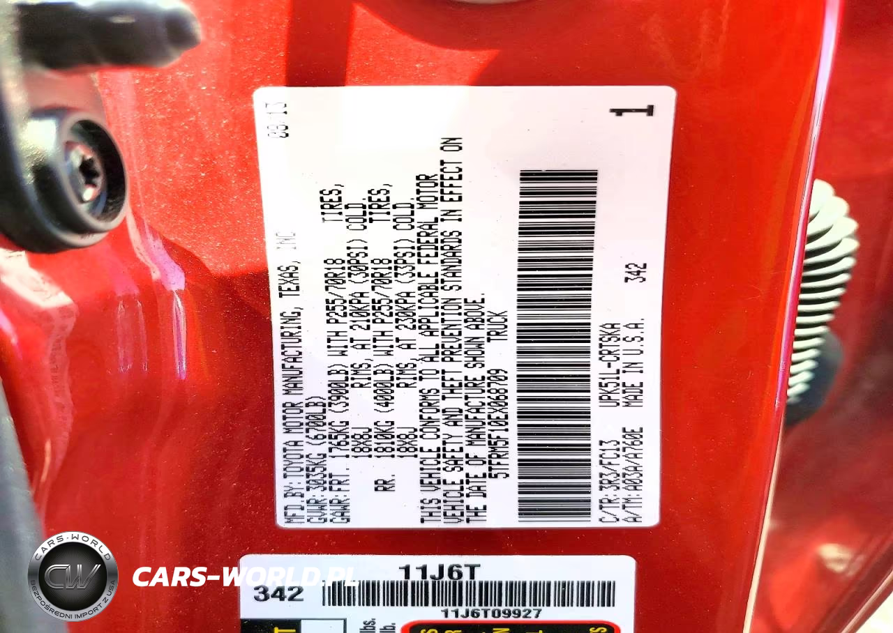 2014 Toyota Tundra Sr5 VIN:5TFRM5F10EX068709 - 12