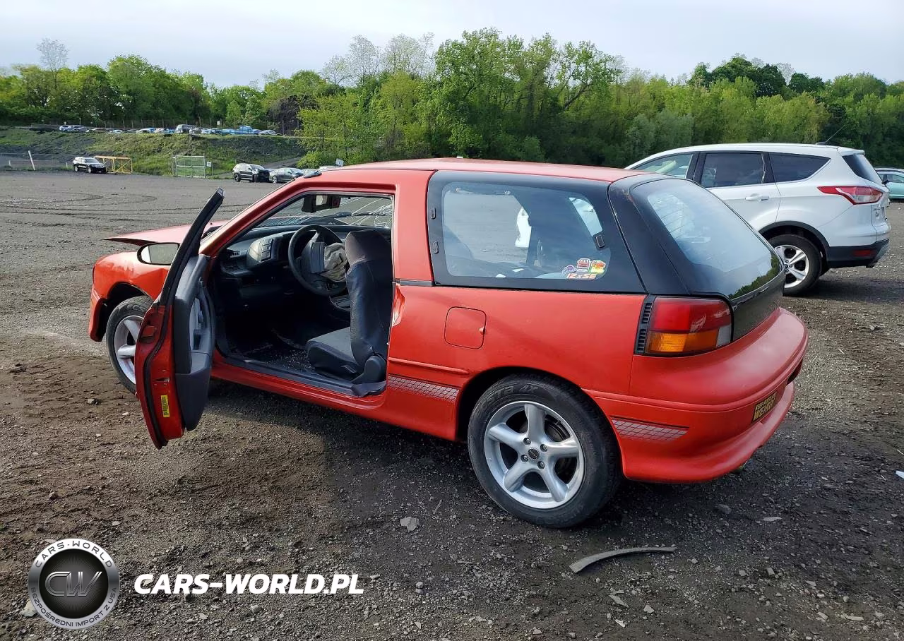 1992 Geo Storm VIN:J81RF4368N7536346 - 2