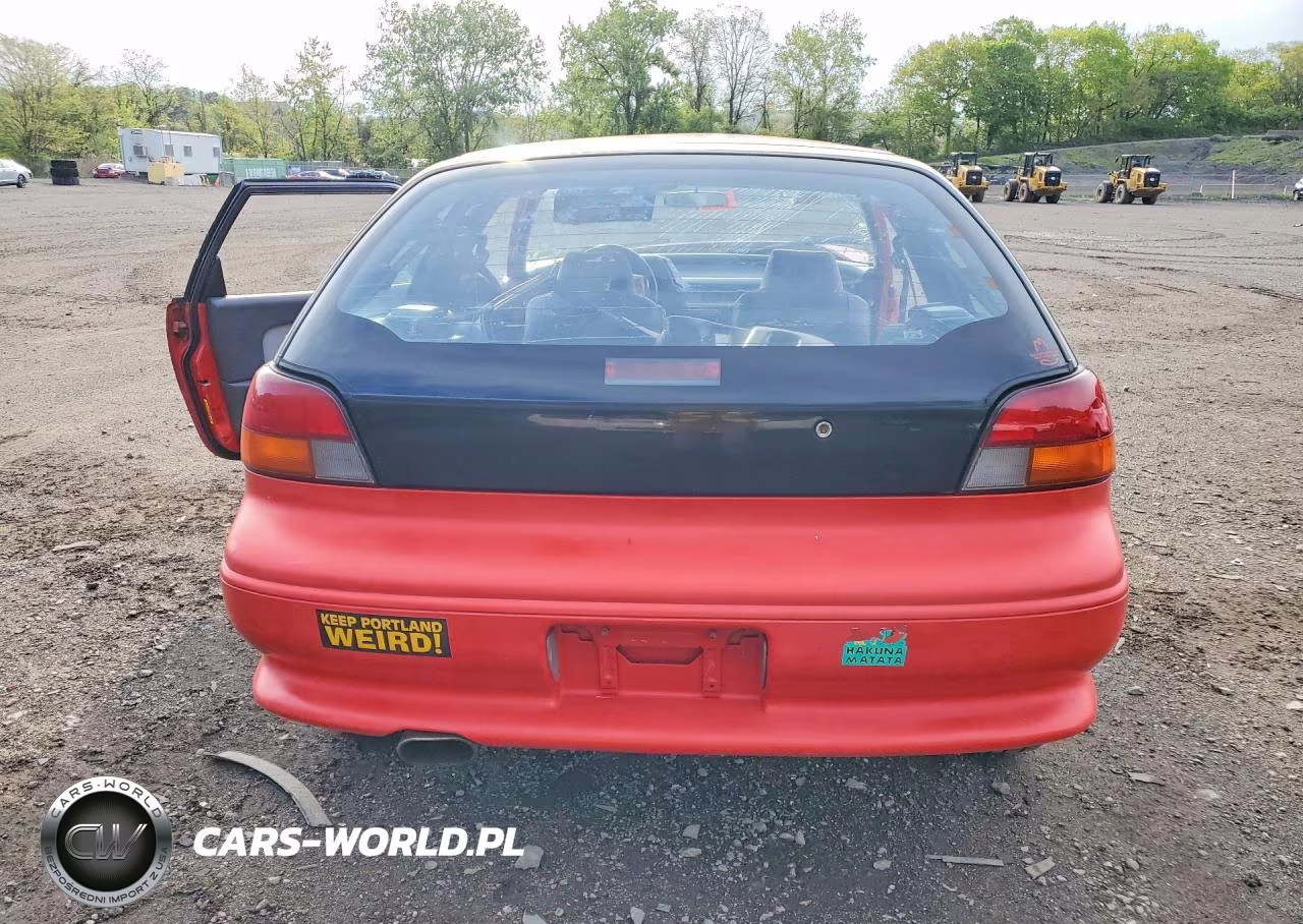 1992 Geo Storm VIN:J81RF4368N7536346 - 6