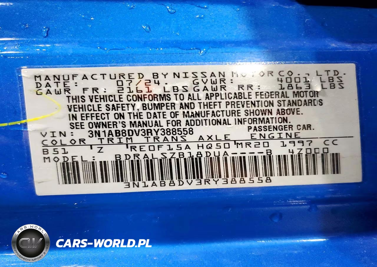 2024 Nissan Sentra Sr VIN:3N1AB8DV3RY388558 - 13