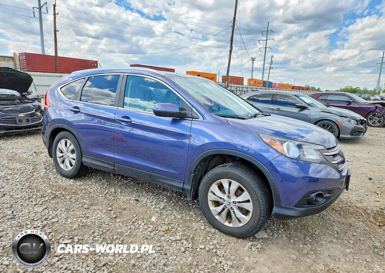 2014 Honda Cr-V Exl VIN:2HKRM4H70EH605912 - 4