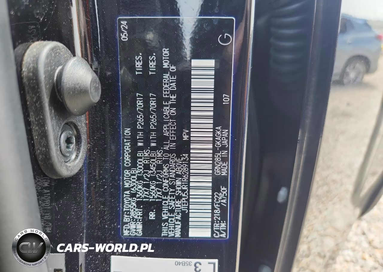 2024 Toyota 4Runner Trd Off-Road VIN:JTEPU5JR1R6289134 - 14