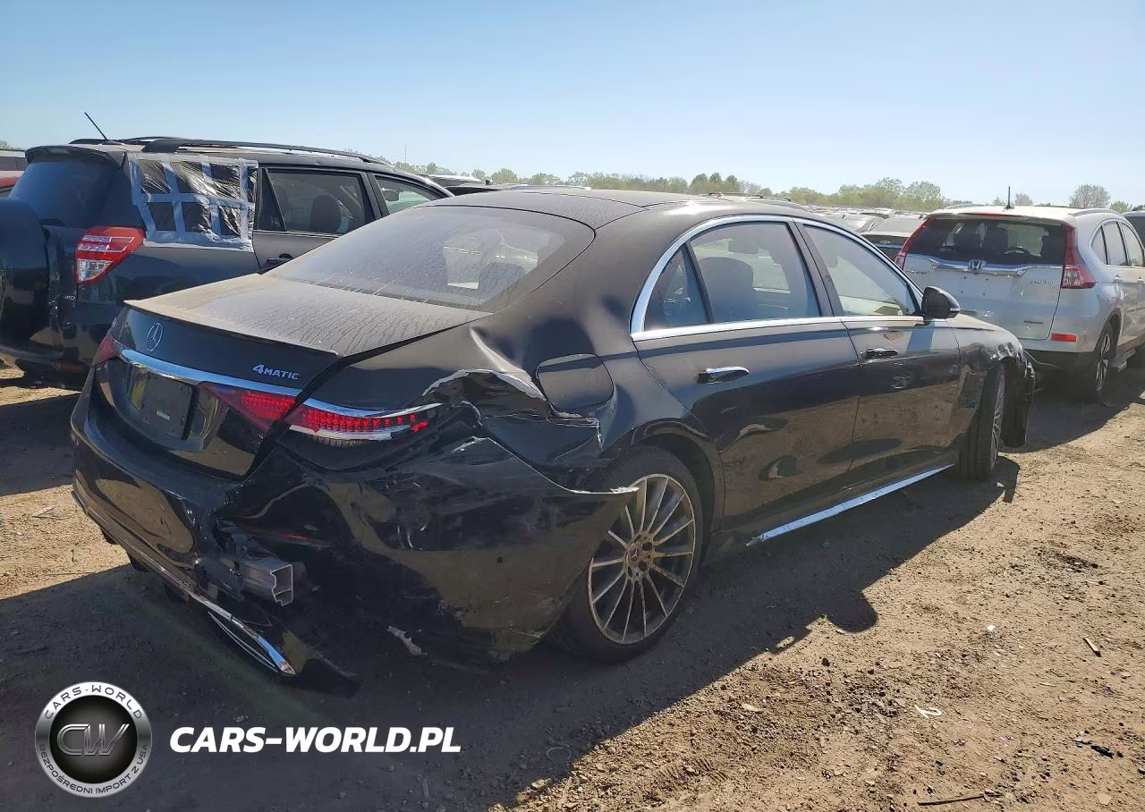 2022 Mercedes-Benz S 580 4Matic VIN:W1K6G7GB2NA149586 - 3