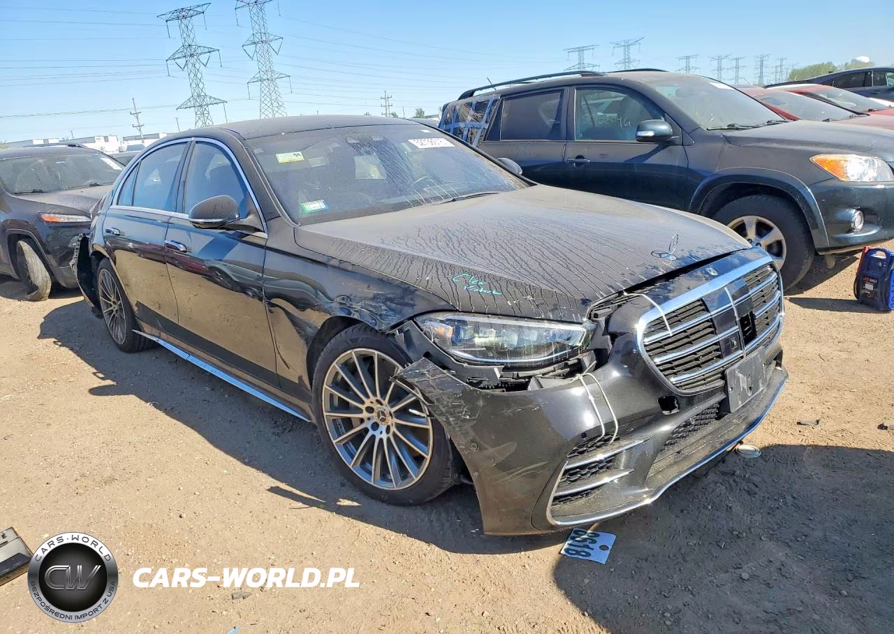 2022 Mercedes-Benz S 580 4Matic VIN:W1K6G7GB2NA149586 - 4
