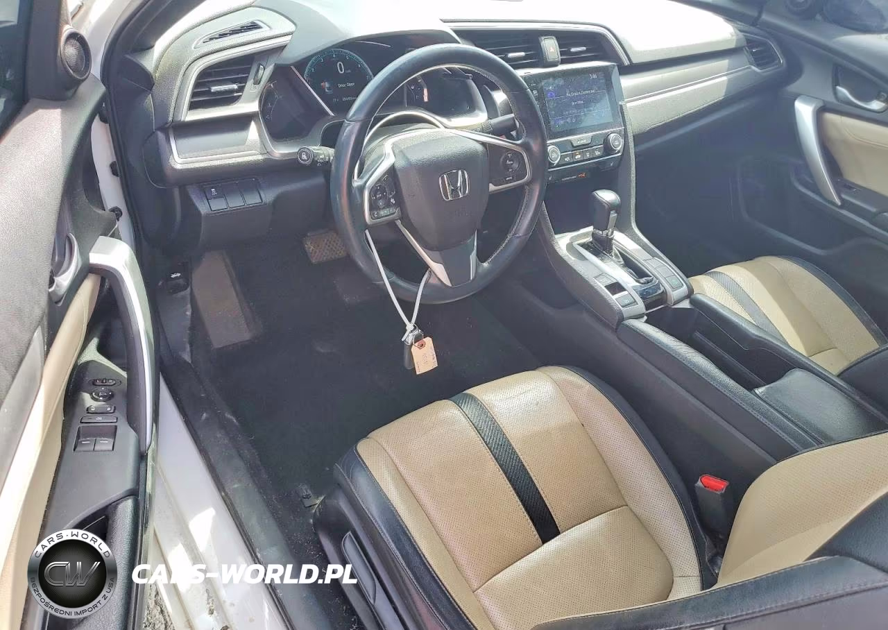 2018 Honda Civic Exl VIN:2HGFC3B7XJH352420 - 8